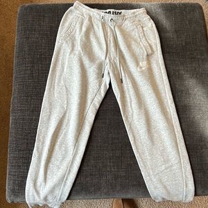 Nike sweatpants. Cuff bottom. Light grey. Size medium. Women’s. Good condition.